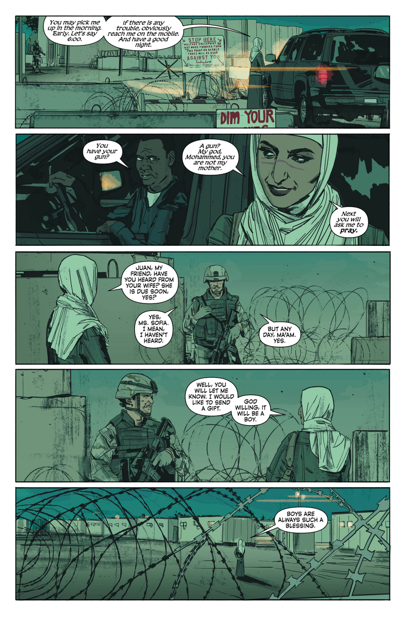Illustration for article titled Exclusive Vertigo preview: A murder mystery gets complicated in Sheriff Of Babylon #3